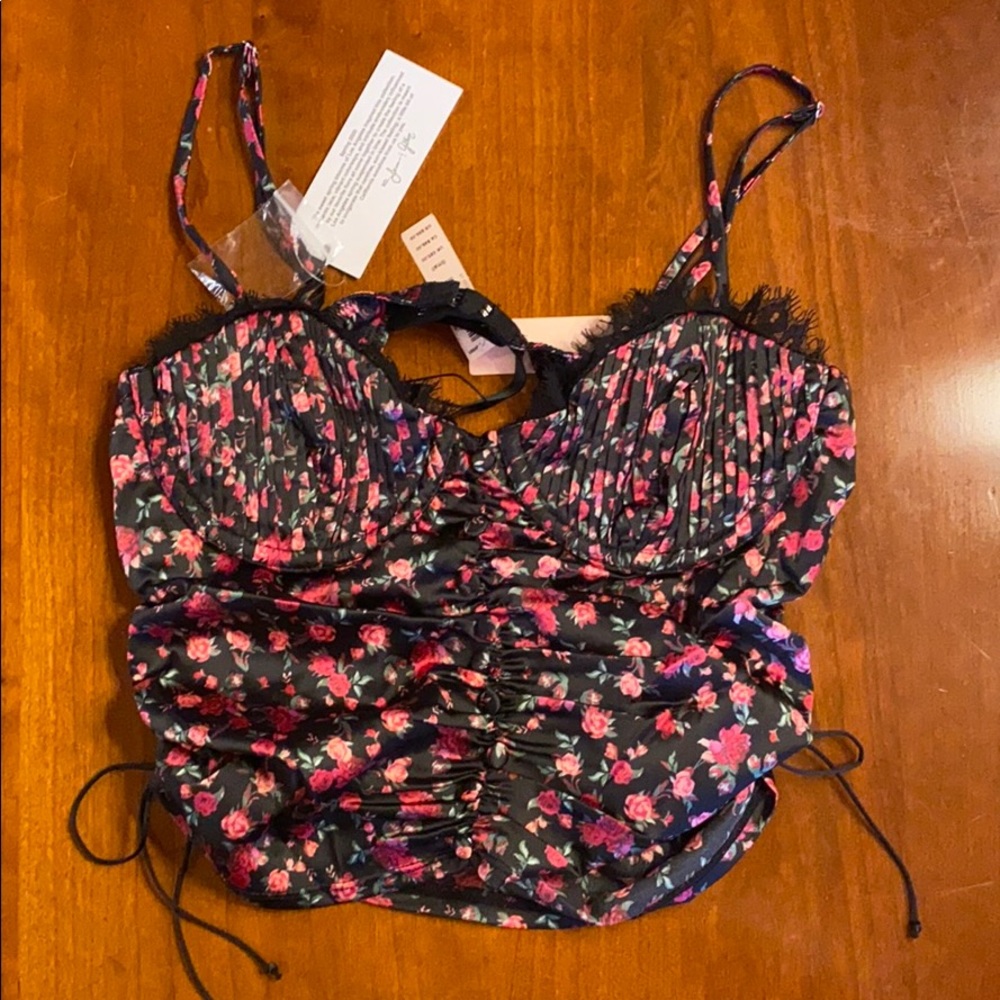 VS x For Love & Lemons Melrose Bustier Top